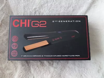 CHI PRO G2 Digital Titanium Infused Ceramic 1  Straightening Hairstyling Iron • $54.99
