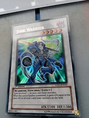 Junk Warrior 5DS1-EN041 1st Edition Ultra Rare Yugioh Card • £0.99