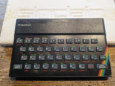 Boxed Sinclair ZX SPECTRUM 48k. • £56