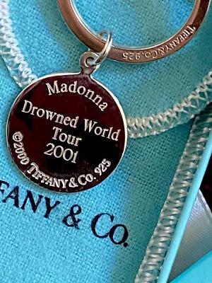 Madonna Mint New Drowned World Tour Tiffany & Co Silver Promo Gift Key Chain 01  • $1350