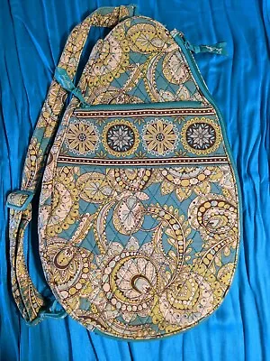 Vera Bradley Tennis Backpack In Peacock - RETIRED PATTERN • $27.99