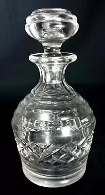 £29.99 • Buy Antique Victorian Glass Perfume Bottle C1850s-1880s Hand Cut