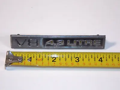 Vtg Monza Spyder V8 4.3 Liter Fender Emblem Nameplate Badge OEM • $19