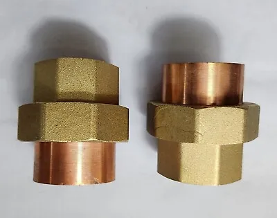 2   Copper X 2  Cast Copper Union  ( Lead Free  ) • $29.99