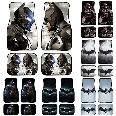 Batman 4PCS Anti-slip Car Floor Mats Universal Auto Car Front Rear Carpets Gift • $76.94