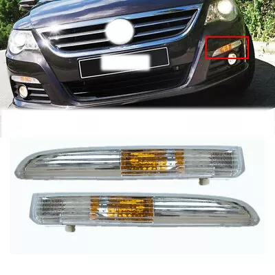 For VW Passat CC 2009-2012 Front Bumper Daytime Running Lamp Turn Signal LH+RH • $31.96