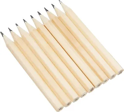 £4.99 • Buy Half Size Pencils Wooden Half Length HB Plain