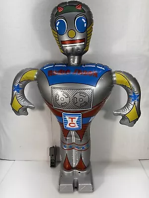 1980’s VINTAGE RADIO SHACK TANDY CORP LARGE INFLATABLE REMOTE CONTROL ROBOT • $120