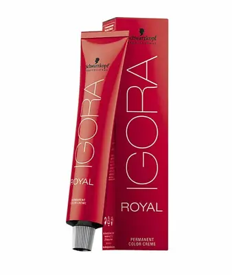 IGORA ROYAL Schwarzkopf Professional 60ml Hair Dye-VARIOUS COLOR-  BUY 3 +1 FREE • £5.49