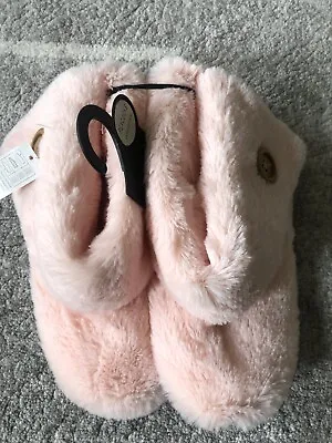 £0.99 • Buy New Cosy Warm Boot Slipper Teddy  Ladies Medium 5-6 Pink
