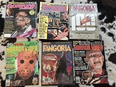 $400 • Buy Horror Magazines 1st GoreZone And Fangoria With 1st Postcard Magazine