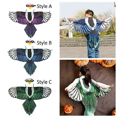 £10.80 • Buy Eagle Bird Wings Costumes For Carnival Theatrical Props Stage Performances