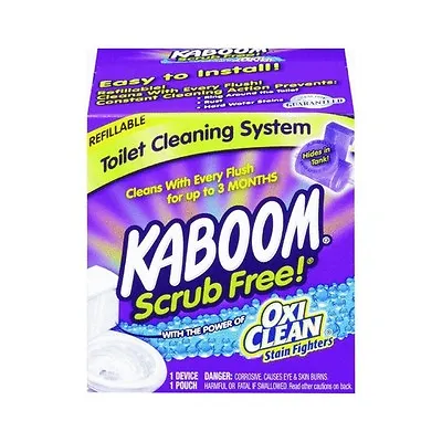 NEW Church And Dwight 35113 KABOOM Scrub Free Toilet Cleaning System Cleaner • $14.75