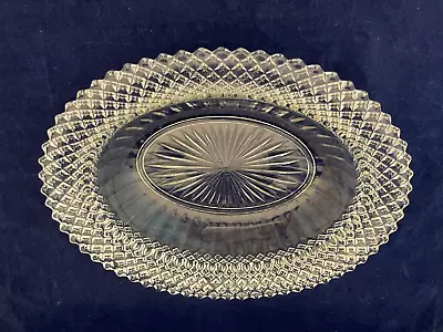 Anchor Hocking MISS AMERICA Clear Depression Glass Oval Vegetable Bowl • $8