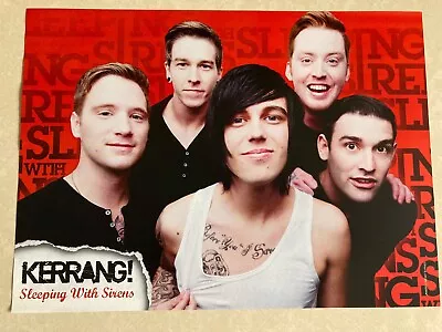 £3.49 • Buy Sleeping With Sirens/Pierce The Veil Double Sided Poster - Kerrang!