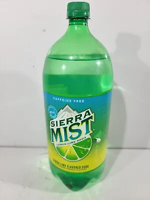 Discontinued Sierra Mist 2 Liter Bottle Lemon Lime Soda Pop Aug 30 21 • $12.99