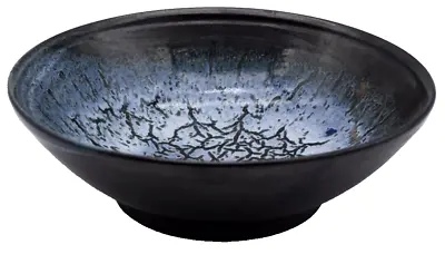 Beautiful Vintage Studio Art Pottery Bowl Signed With Exceptional Crackle Glaze • $16