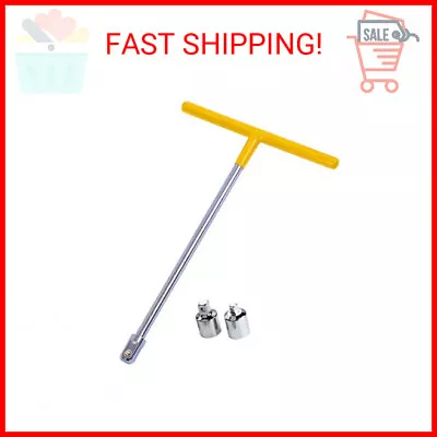 PANSHIYON T Handle Wrench1/2-Inch Drive T Handle Socket Driver With 1/4” And 3/ • $20.07