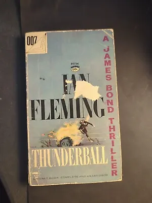 Ian Fleming THUNDERBALL James Bond 007 Cover Scrape • $2.99