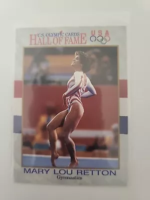 Mary Lou Retton #27 Gymnastics US Olympic Cards Hall Of Fame 1991 Impel Sleeve  • $2.50