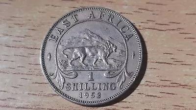 East Africa 1 Shilling 1952 George VI As Shown. • £5.49