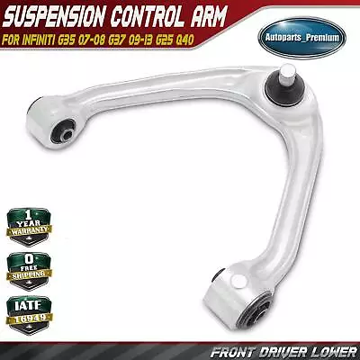 Front Left Upper Control Arm & Ball Joint Assembly For Infiniti G25 G35 G37 Q40 • $52.99