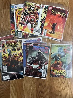 MARVEL ZOMBIES VOL  1 2 3 ALL ISSUES And Vs Army Of Darkness Comic Book Lot SET • $99.99