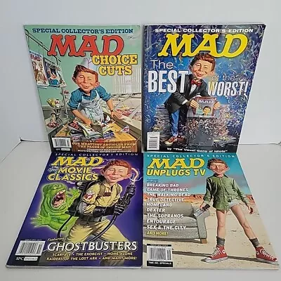 Lot 4 Mad Magazine Special Collectors Edition Movie Spoofs 2015 2013 • $15.88