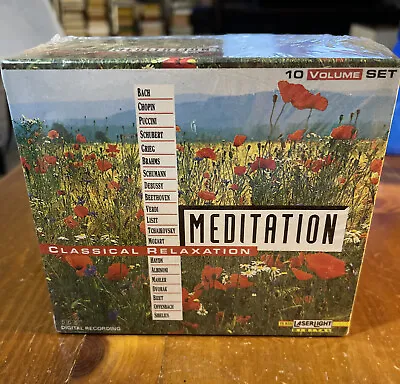 $19.99 • Buy Meditation: Classical Relaxation [10-disc Set] (CD, Oct-1991, 10 Discs,...