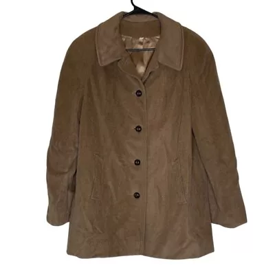 Country Pacer Vintage Wool Pea Coat Swing Jacket Union Tag US 18 • $89.99