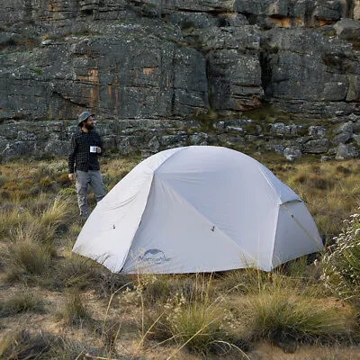 $219.95 • Buy Naturehike 3 Season Camping Tent Mongar Hiking 2 Person Dome Ultralight Backpack