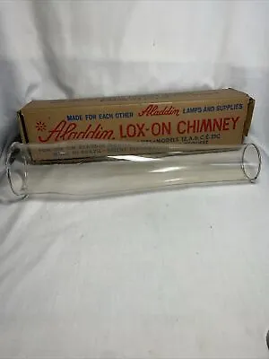 Aladdin Lox-on Oil Lamp Chimney Shade Unused In The Box • $32.50