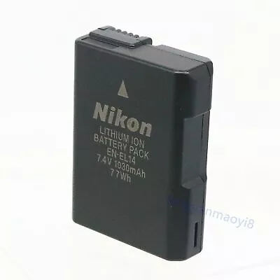 NEW Genuine Nikon EN-EL14 Battery For D3100 D3200 D3500 D3400 D5100 D5600 D5500 • $23.99