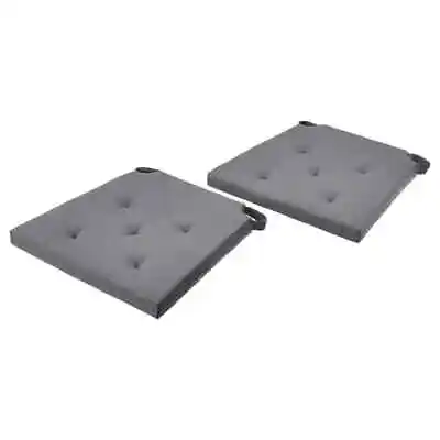 2x Ikea JUSTINA Chair Pad Natural Fits STEFAN IVAR JOKKMOKK Chair 42/35x40x4 Cm • £25.99