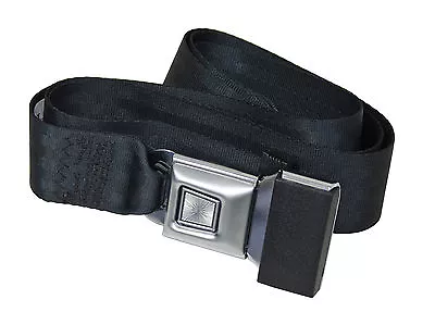 Replacment Lap Belt Seat Belt Black Push Button Style Hot Rod Rat Rod VW Bug • $43.19