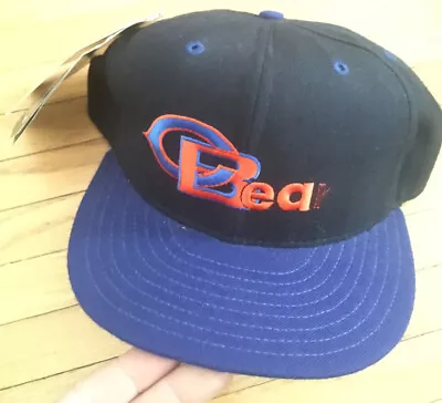 Chicago Bears Vintage New Era Hat Pro Model WOOL  7 5/8 NFL Fitted Hat 90s • $19.99