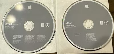 Apple IMac G5 Install Disc 1 & 2 OS 10.3.5 Computer 2004 • $5.55