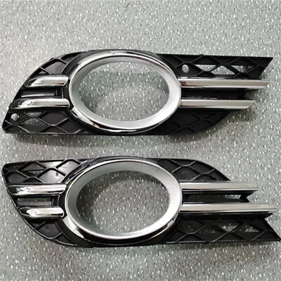 Left & Right Front Fog Light Trim Set For 2007-2009 Mercedes Benz W211 E350 E550 • $32.83