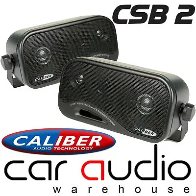 Caliber CSB2 Car Motorhome Tractor Camper Van Caravan Pod Box Speakers • £59.95