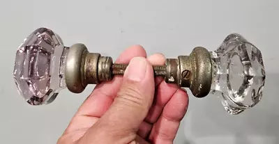 Vintage 8 Point Light Amethyst Glass Doorknob  • $29.75