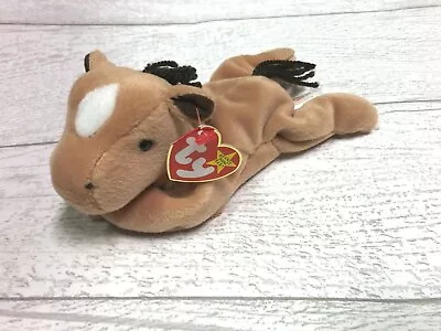 Derby Horse Star 5th Generation 1995 Retired Ty Beanie Baby Collectible Gifts • $7.99