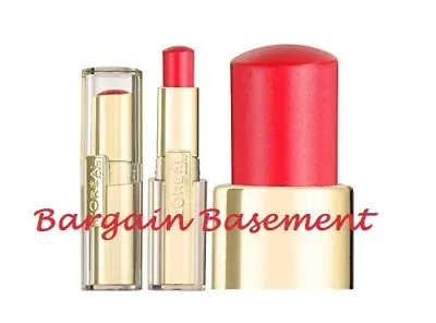L'Oreal Caresse Rouge Lipstick Aphrodite Scarlet New • £3.99