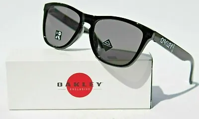 $99.99 • Buy OAKLEY Frogskins ASIAN FIT Sunglasses Black/Prizm Grey JAPAN OO9245-B554 RARE