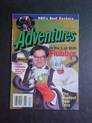 $6.99 • Buy Disney Adventures Magazine December 1997! Robin Williams Flubber! Bone! Vg