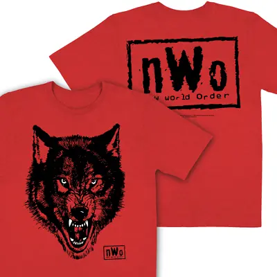 NWT NWo Wolfpack New World Order WCW Retro Logo Wrestling WWE WWF Shirt S-4XL • $32.99