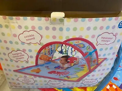 Chad Valley Ocean Deluxe Baby Gym Playmat Excellent Condition • £12.06