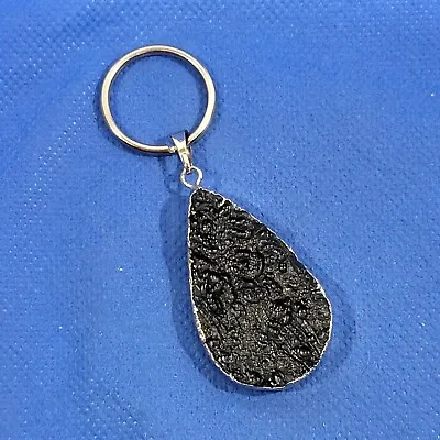 Vintage Keychain Black Collectable Metal Keyring • $2.38