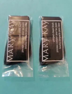 $4.99 • Buy Mary Kay Compact Cheek Blush Brush~lot Of 2~new In Package/sealed!!!