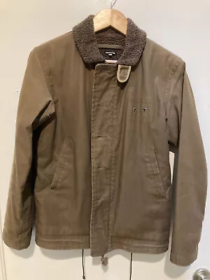 N-1 Grosgrain Deck Jacket Coat Olive Green Small Rare Edition • $150