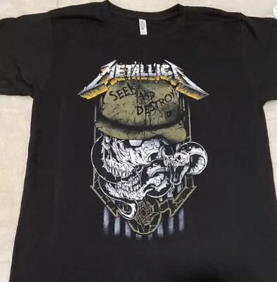 Metallica Seek & Destroy Rock Band Tshirt Unisex • $19.99